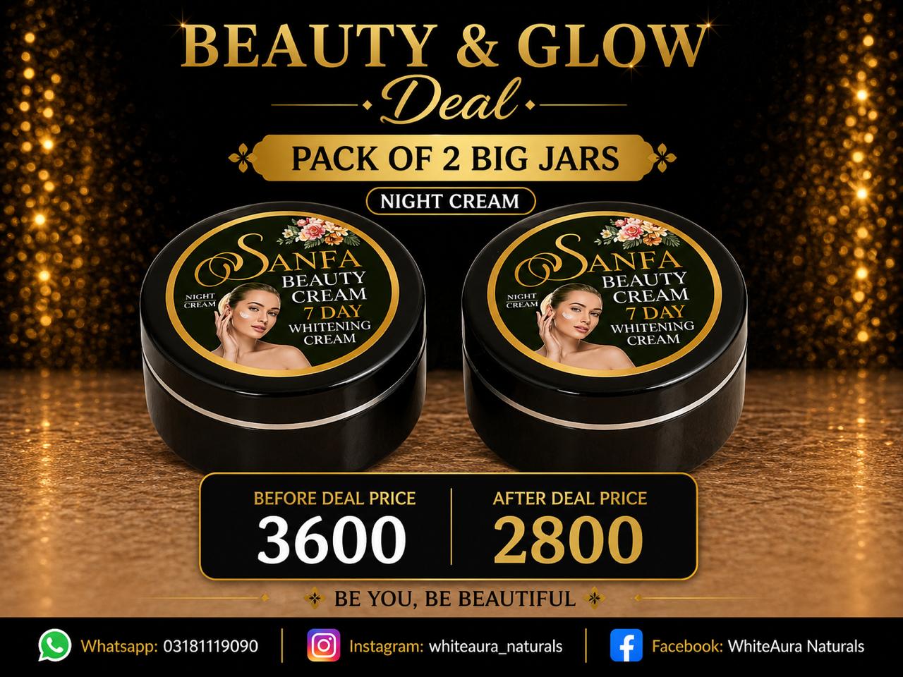 Pack Of 2 Big Jar