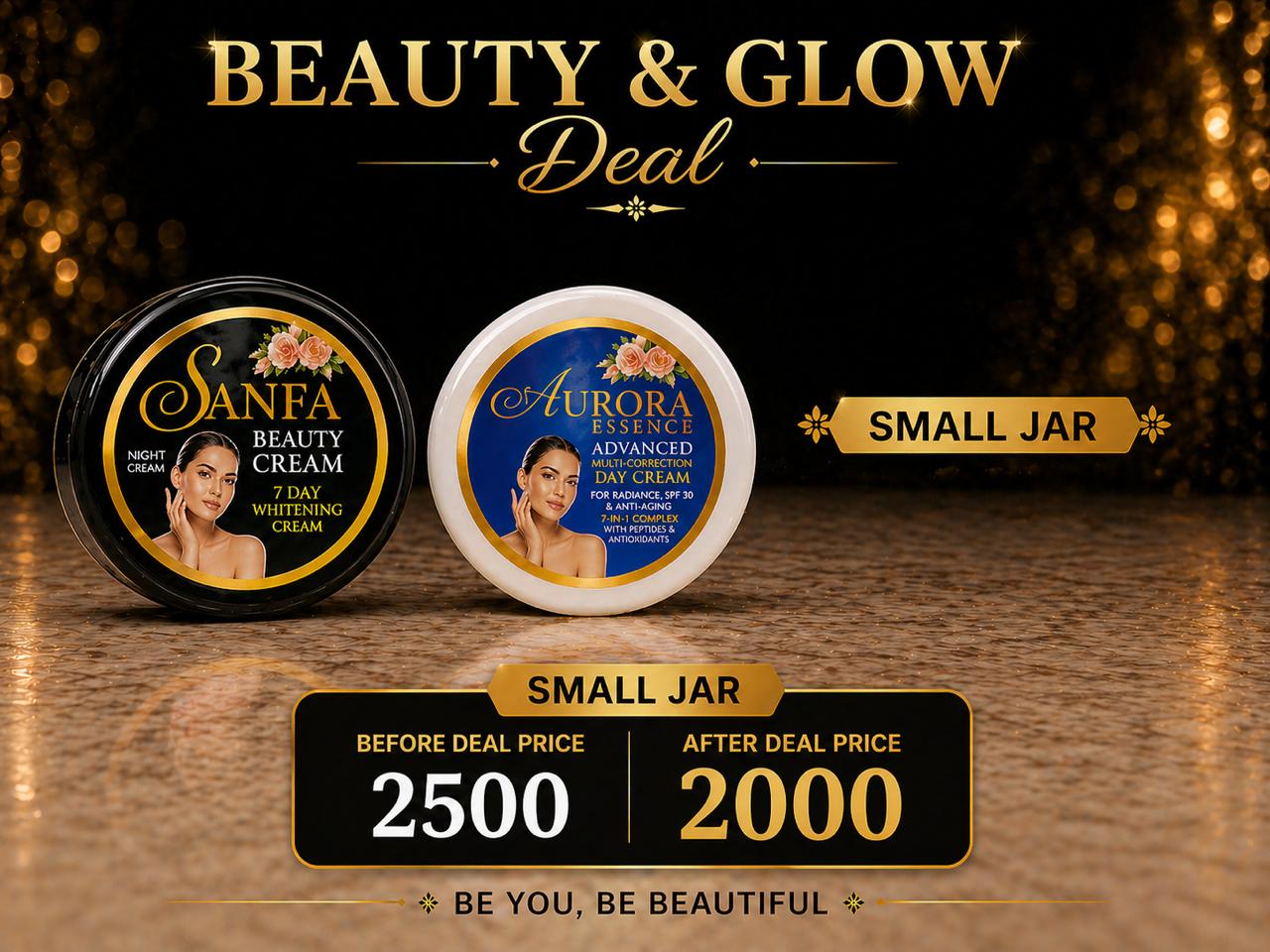 Beauty & Glow Deal Small Jar